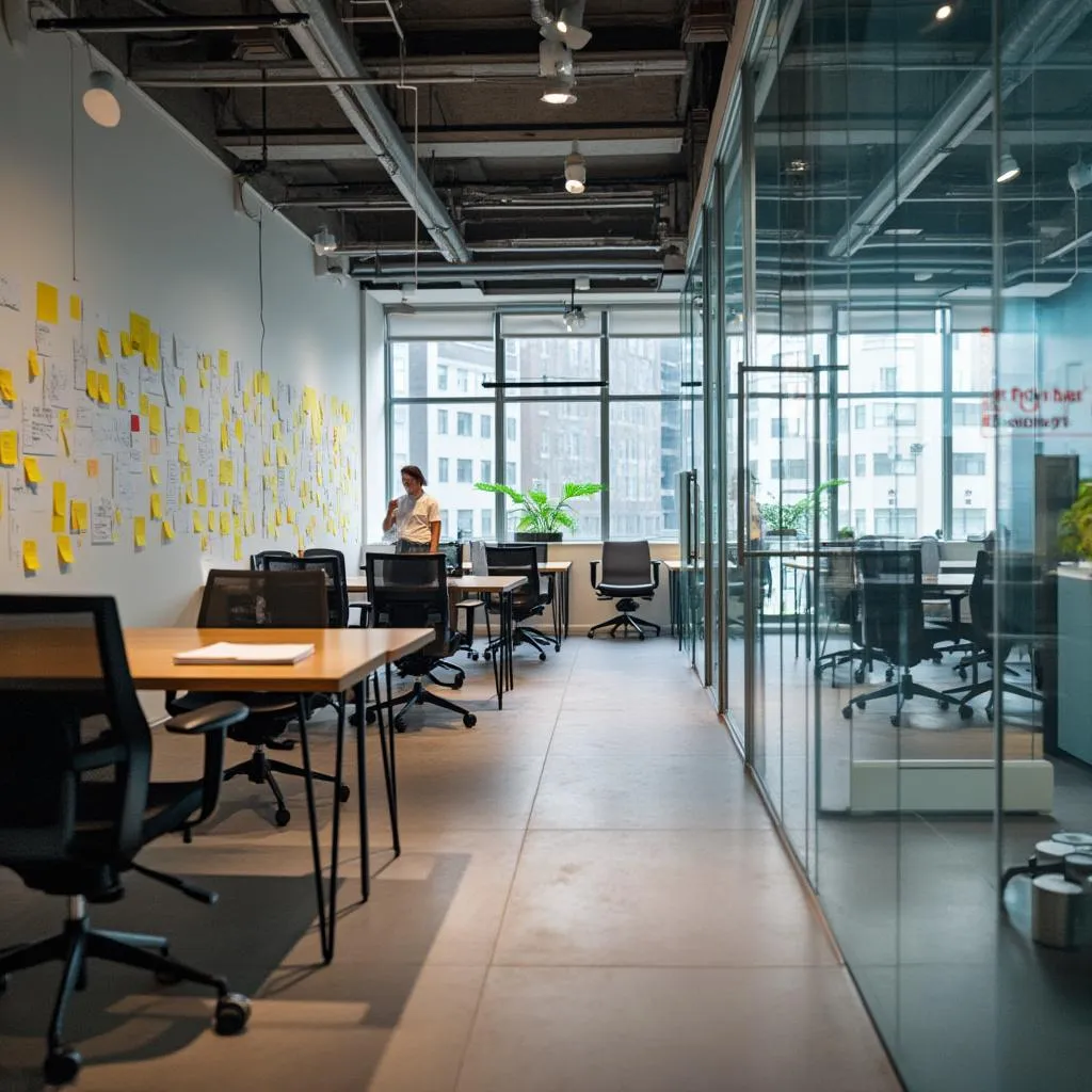 Espacio colaborativo para sesiones de trabajo