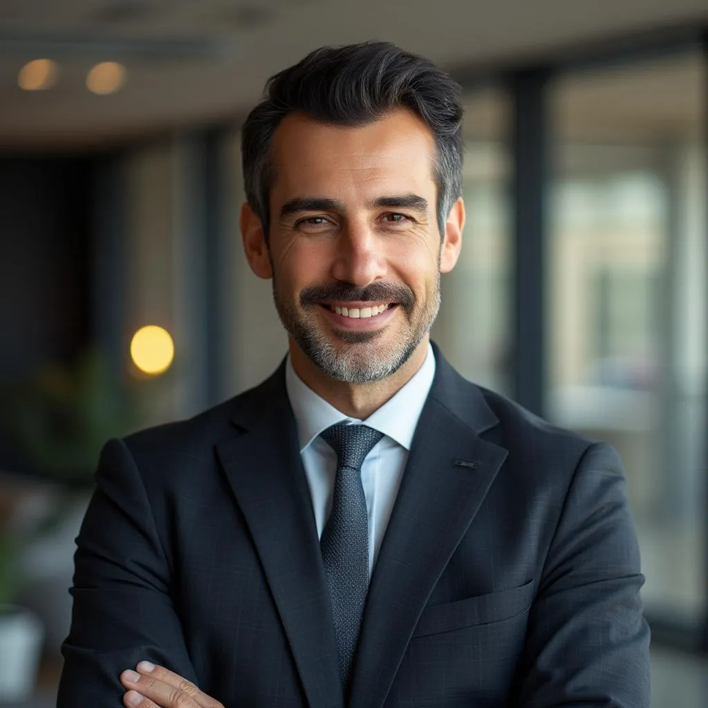 Retrato profesional de Carlos Ramírez